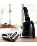 Series 3 ProSkin Washable Electric Shaver Black with Clean&Charge Station